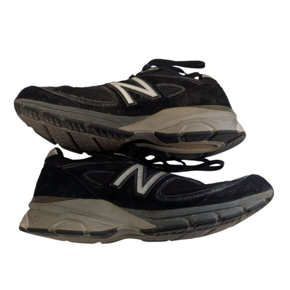 New Balance 990v3 Mens Black Running Shoes Size 9.5 - Picture 5 of 9